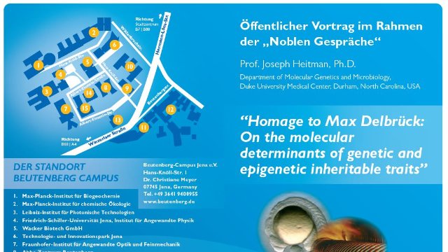 „Noble Gespräche“ am Beutenberg-Campus