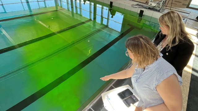 „Schwimmparadies“ besteht Färbetest 