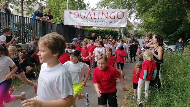 Benefizlauf der DUALINGO-Grundschule