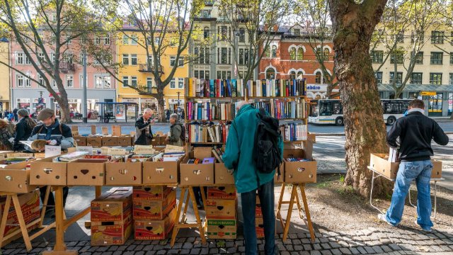 Innenstadt-Flohmarkt am Samstag