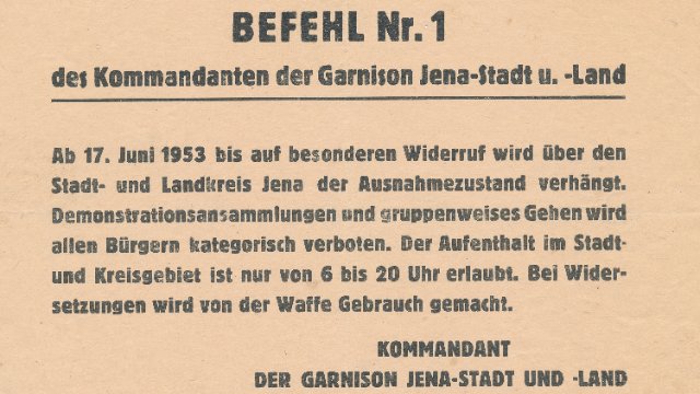 Stadtführung zum DDR-Volksaufstand