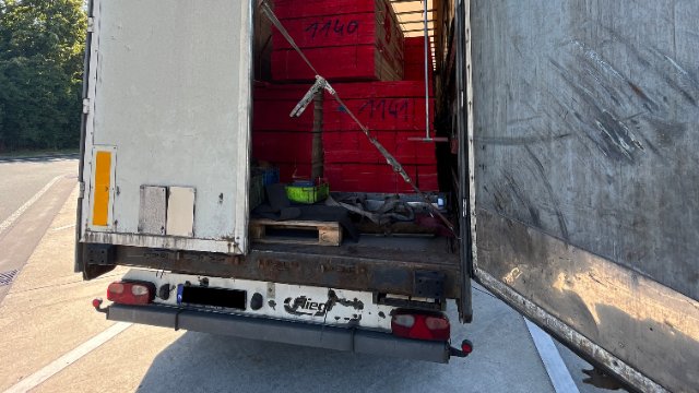 Maroder LKW gestoppt