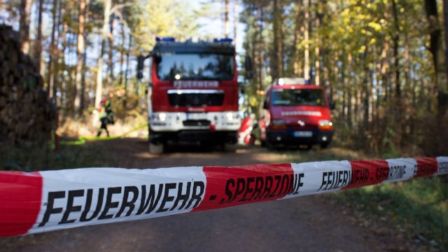 Waldbrand in Bad Klosterlausnitz