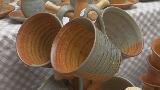 Töpfermarkt am Wochenende