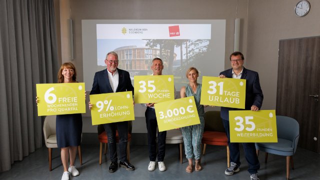 Waldkliniken Eisenberg führen 35-Stunden-Woche ein