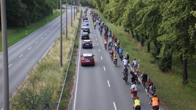 Critical Mass auf Stadtrodaer Straße gefährdet