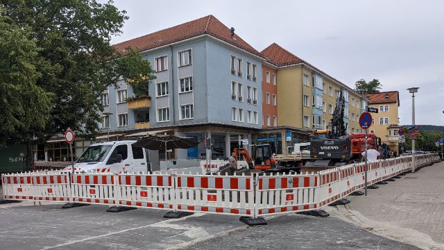 Sperrung Weigelstraße