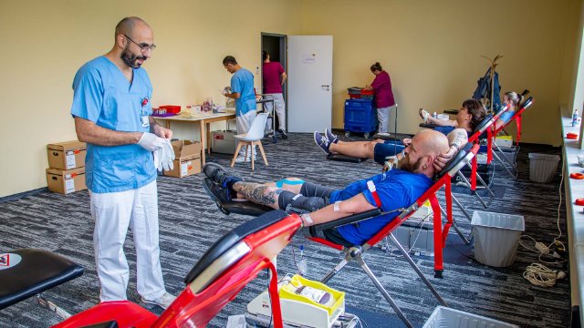 Sonder-Blutspende bei der Böttcher AG