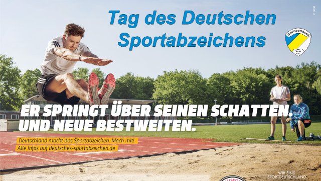 Sportabzeichen-Abnahmetag am 26. August