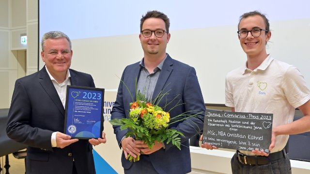 Medizinphysiker Christian Kühnel erhält Lehrpreis