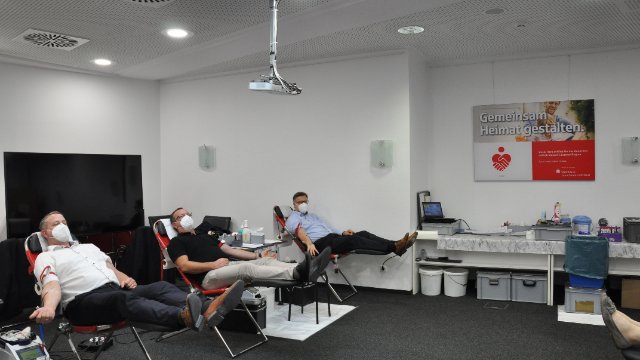 Sparkasse veranstaltet Blutspende-Tag