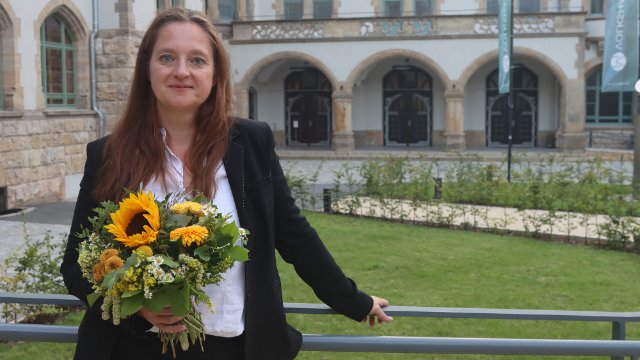 Kathleen Lützkendorf ist OB-Kandidatin von Bündnis 90/Die Grünen