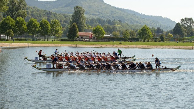 USV veranstaltet wieder Drachenboot-Sprint