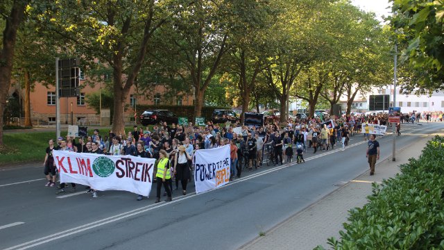 Demonstration von Fridays For Future