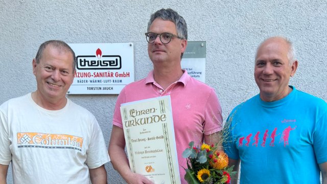 90. Betriebsjubiläum der Theisel Heizung-Sanitär GmbH