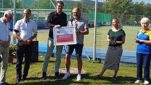 Fördermittel für den Sportraum auf dem SSC Gelände