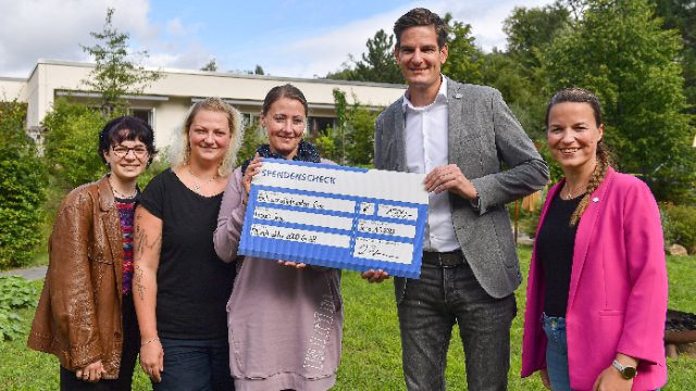 Spende von 1.500 Euro für Hospiz