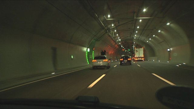 Technischer Defekt im Jagdbergtunnel 