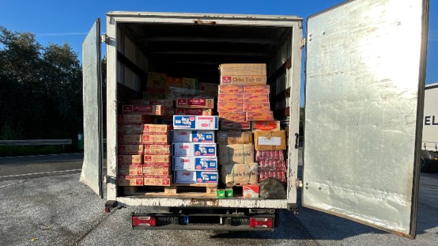 Überladener Lkw auf A4 gestoppt