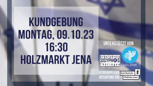 Kundgebung: Solidarität mit Israel