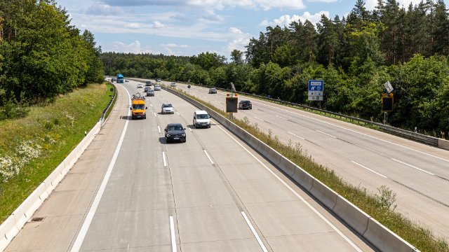 Sperrung auf der A9