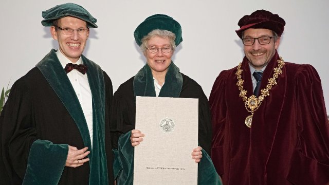 Physik-Nobelpreisträgerin ist seit 2015 Ehrendoktorin der Uni Jena