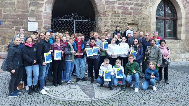 Gewinner beim STADTRADELN Jena 2023 geehrt