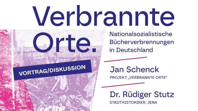 Vortrag zur Jenaer Bücherverbrennung 1933