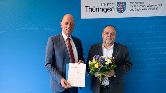 Zweite Amtszeit für Professor Teichert an der Abbe-Hochschule beginnt