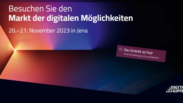 Besucher- und Verkehrsinformationen zum Digital-Gipfel