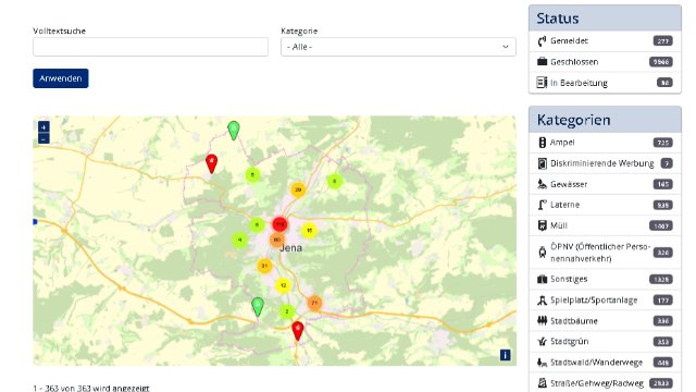 Mängelmelder noch benutzerfreundlicher