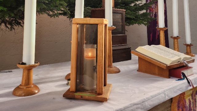 Friedenslicht von Betlehem in Jena