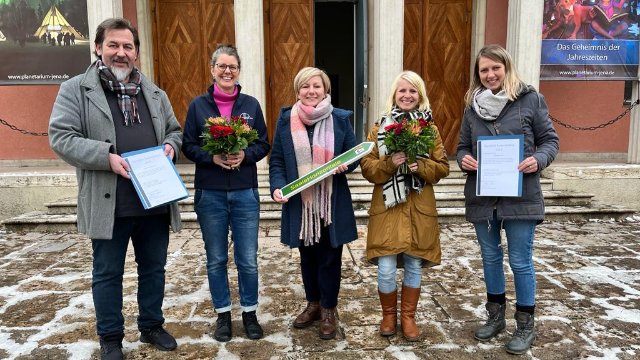 SaaleHorizontale und Zeiss-Planetarium sind Glanzlichter