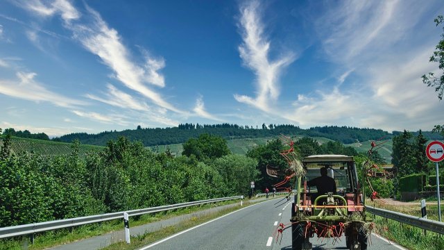 Behinderung durch Kundgebung auf B7