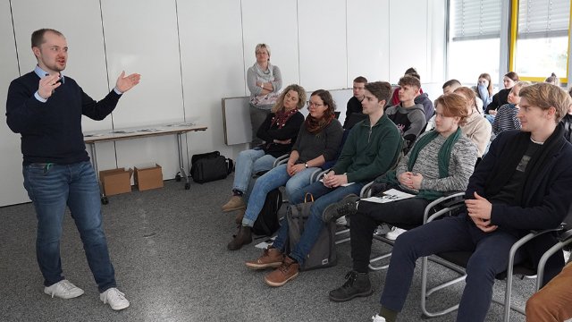 Forsche Schüler Tag am Beutenberg