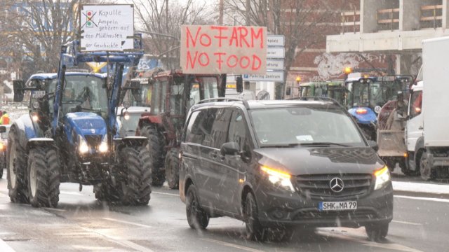 Verkehrsbehinderung am Freitag