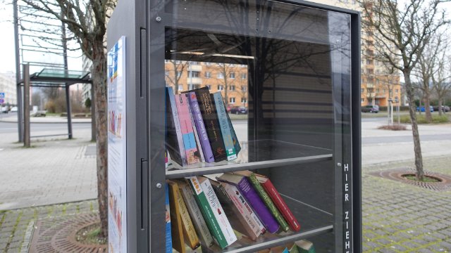 Bücherschrank in Lobeda-West 