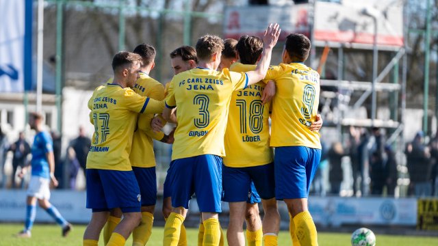 Jena mit verdienten 3:0 Auswärtssieg in Luckenwalde