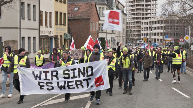 Warnstreik beim Nahverkehr am Donnerstag