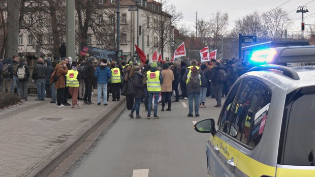Verkehrsbehinderungen im Stadtzentrum am Mittwoch