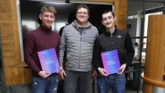 Tischler-Azubis erhielten Europass 