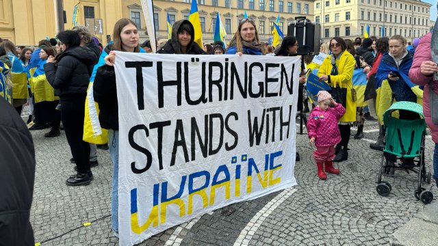 „Ukrainer in Jena“ rufen zur Demonstration auf