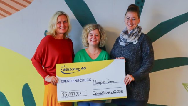 Spende für Hospiz