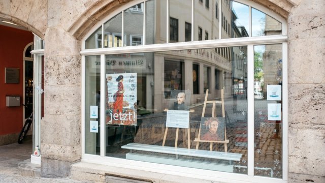 Frühlingswerkstatt mit Schaufenstergestaltung