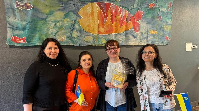 Lehrerinnen aus Brovary besuchen Jenaer Schulen