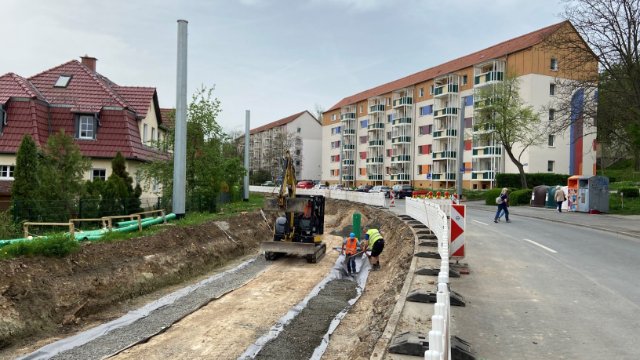 Vollsperrung in Jena-Nord bis zum Ende der Sommerferien verlängert 