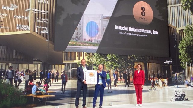 Deutsches Optisches Museum gewinnt den 3. Platz beim polis Award 2024