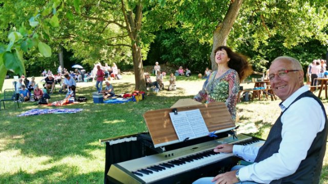 Konzert in der Rhododendren-Anlage