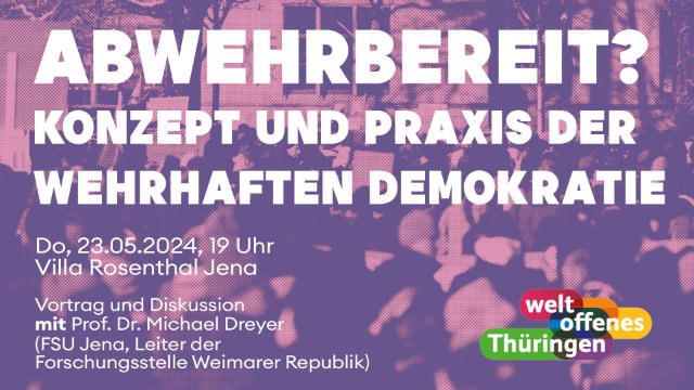 Konzept und Praxis der wehrhaften Demokratie