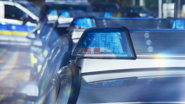 Frontalzusammenstoß zweier Pkw